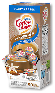 Coffee-Mate Plant Based - Vanilla Almond Milk (50 ct)